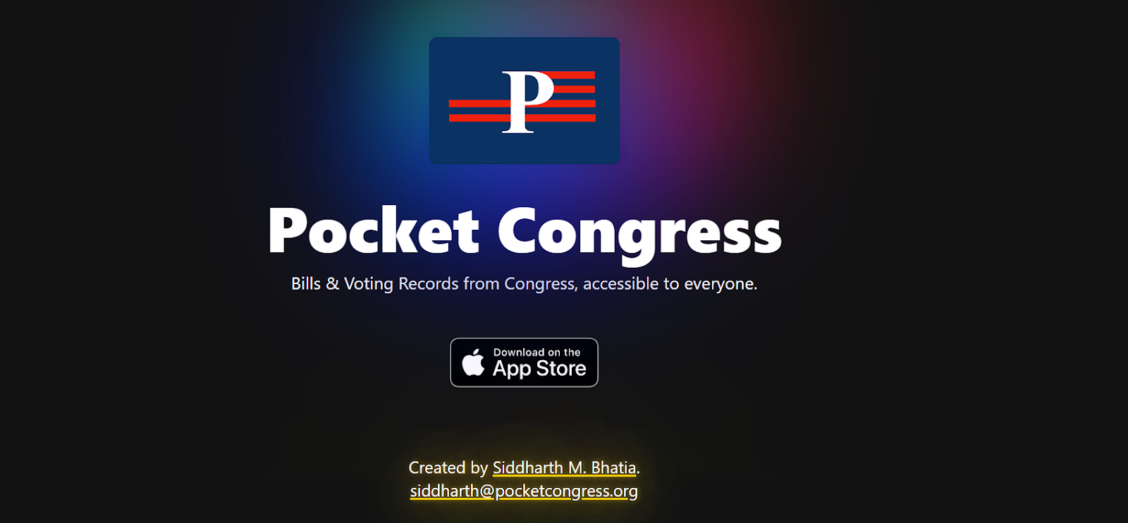 Pocket Congress Political App