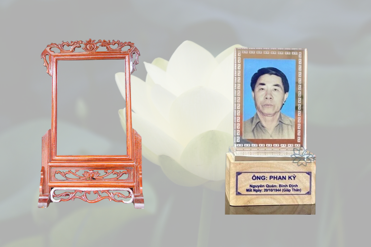 Hình thờ truyền thống và pha lê đều có những vẻ đẹp tâm linh riêng
