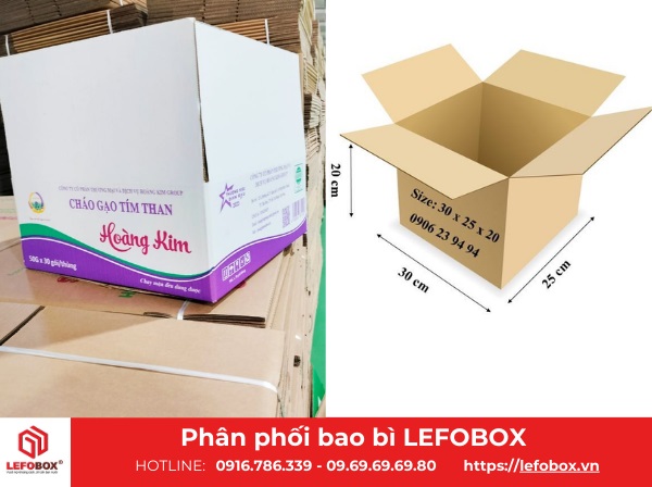 So sánh thùng carton cũ và thùng carton mới