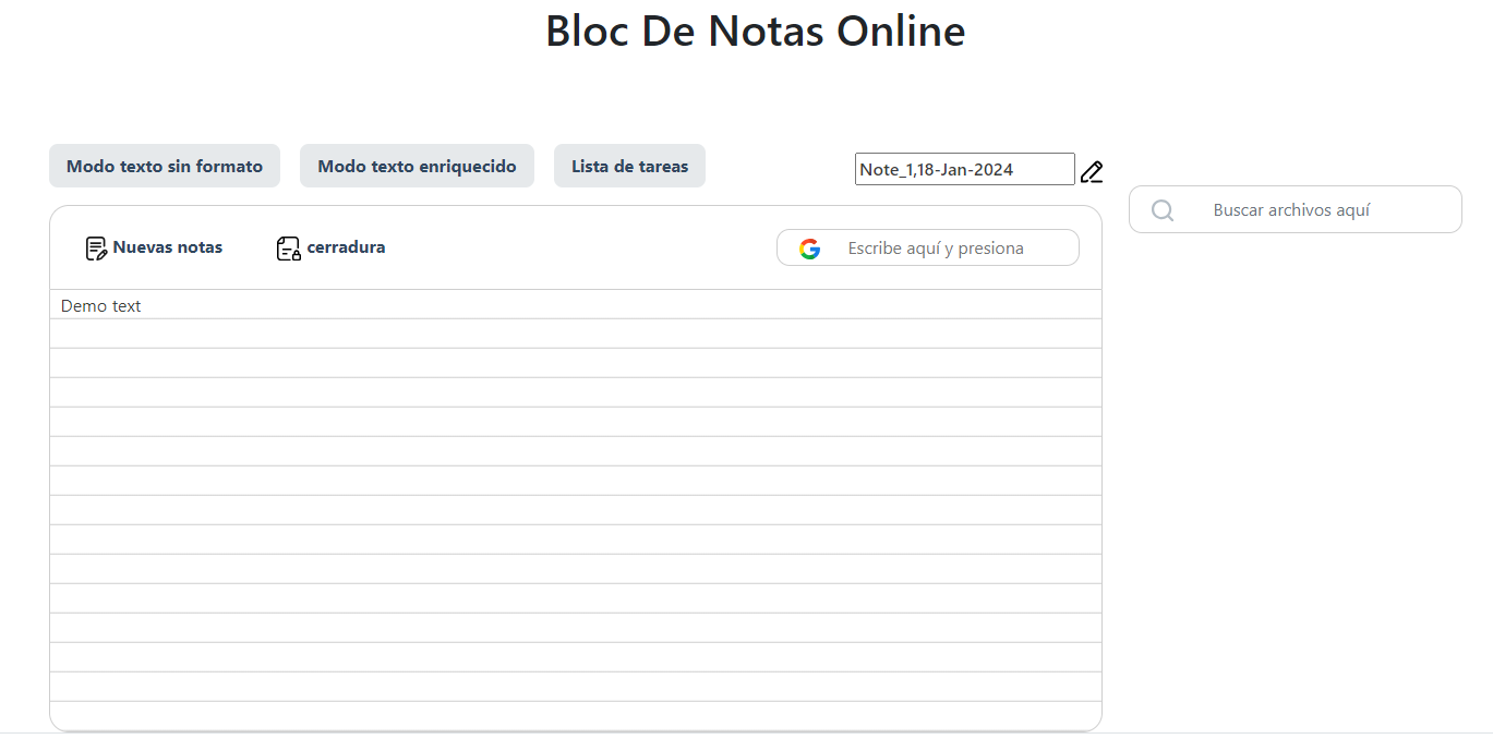 blocs de notas