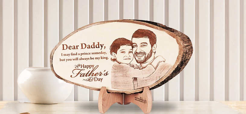 Engraved Wooden Plaques for father’s day