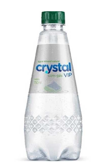 Água Mineral 350ml com Gás Crystal