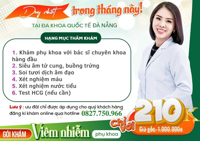 gói khám phụ khoa 210k