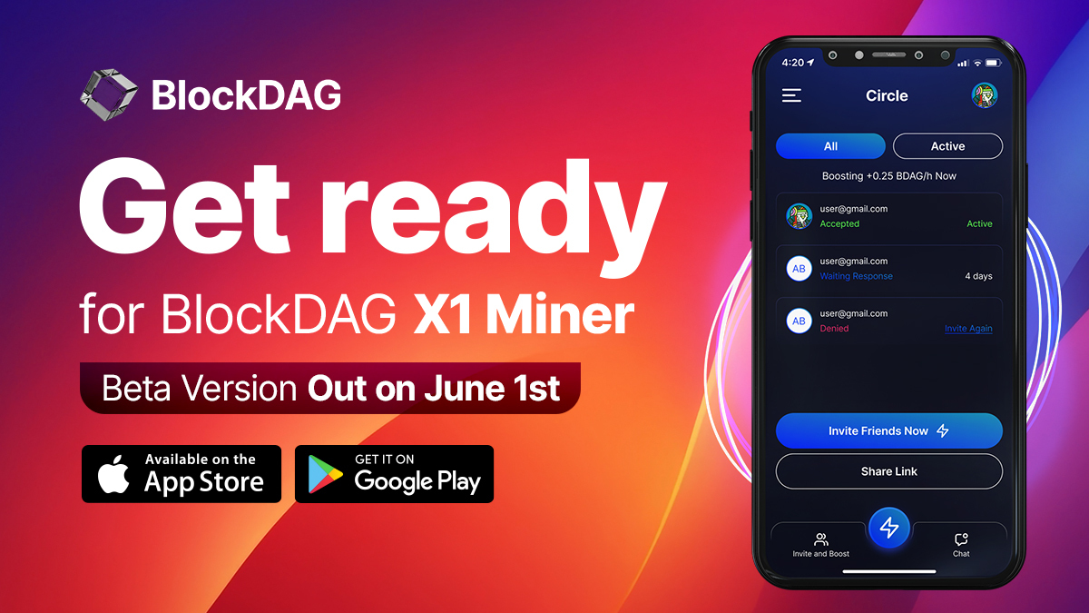 BlockDAG Prepares to Launch X1 Mining App Beta Version, Cronos Price Shows Volatility