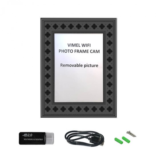 Photo Frame with Night Vision Spy Camera