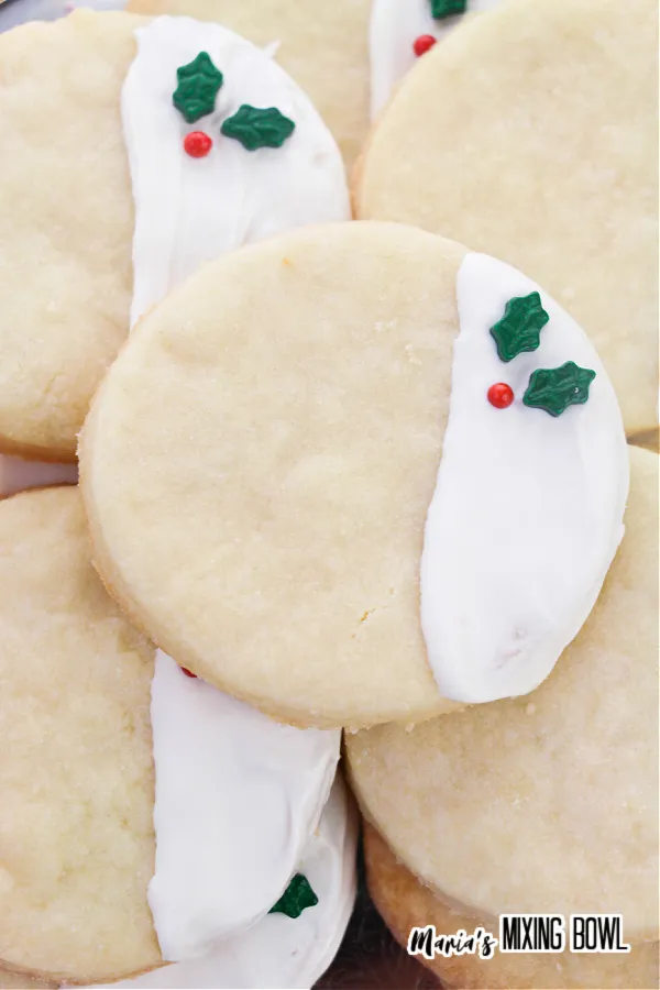Christmas shortbread cookies
