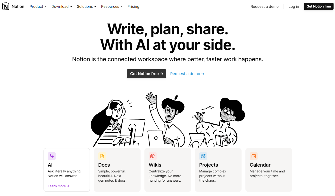 Notion Calendar: Write, plan, share. With AI at your side