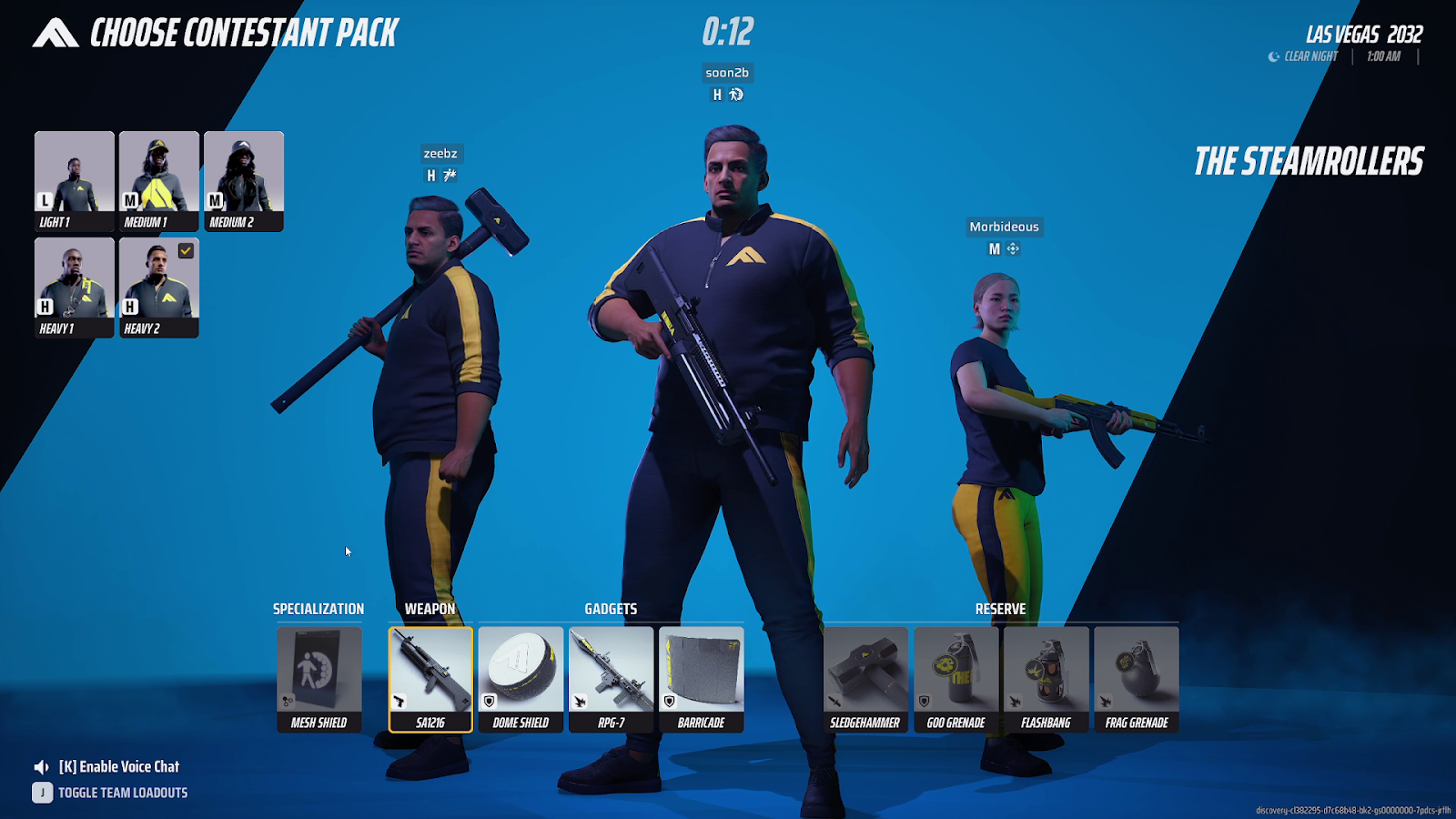Heavy, Heavy, Medium has crazy damage output in The Finals