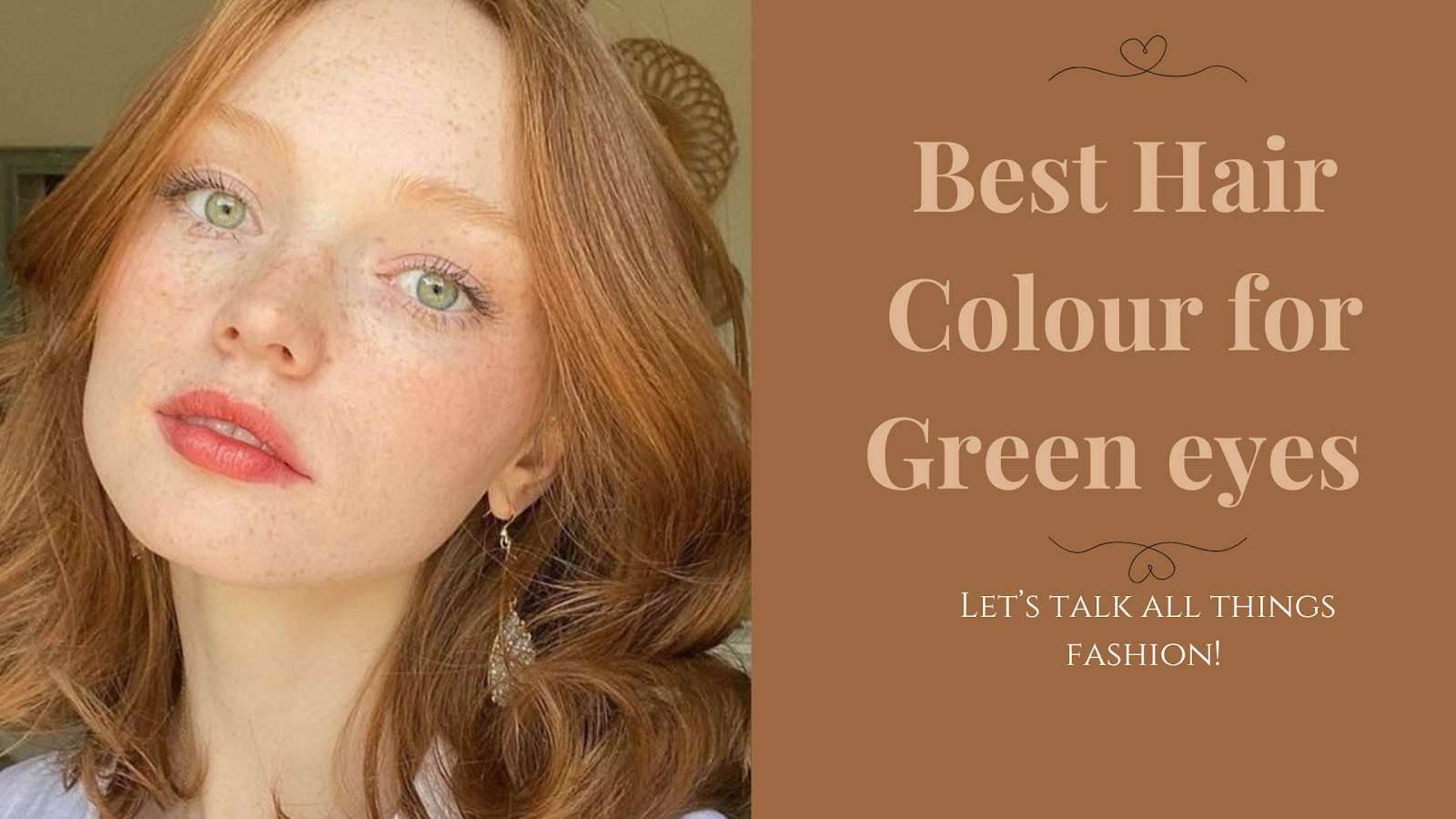 best hair colors for green eyes