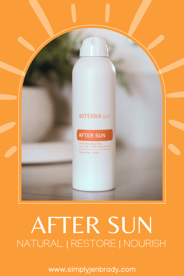 Need to nourish your skin after being in the sun? Try this spray!