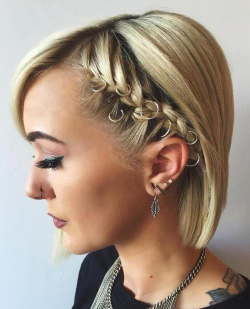 Rings with Braids for Short Hair