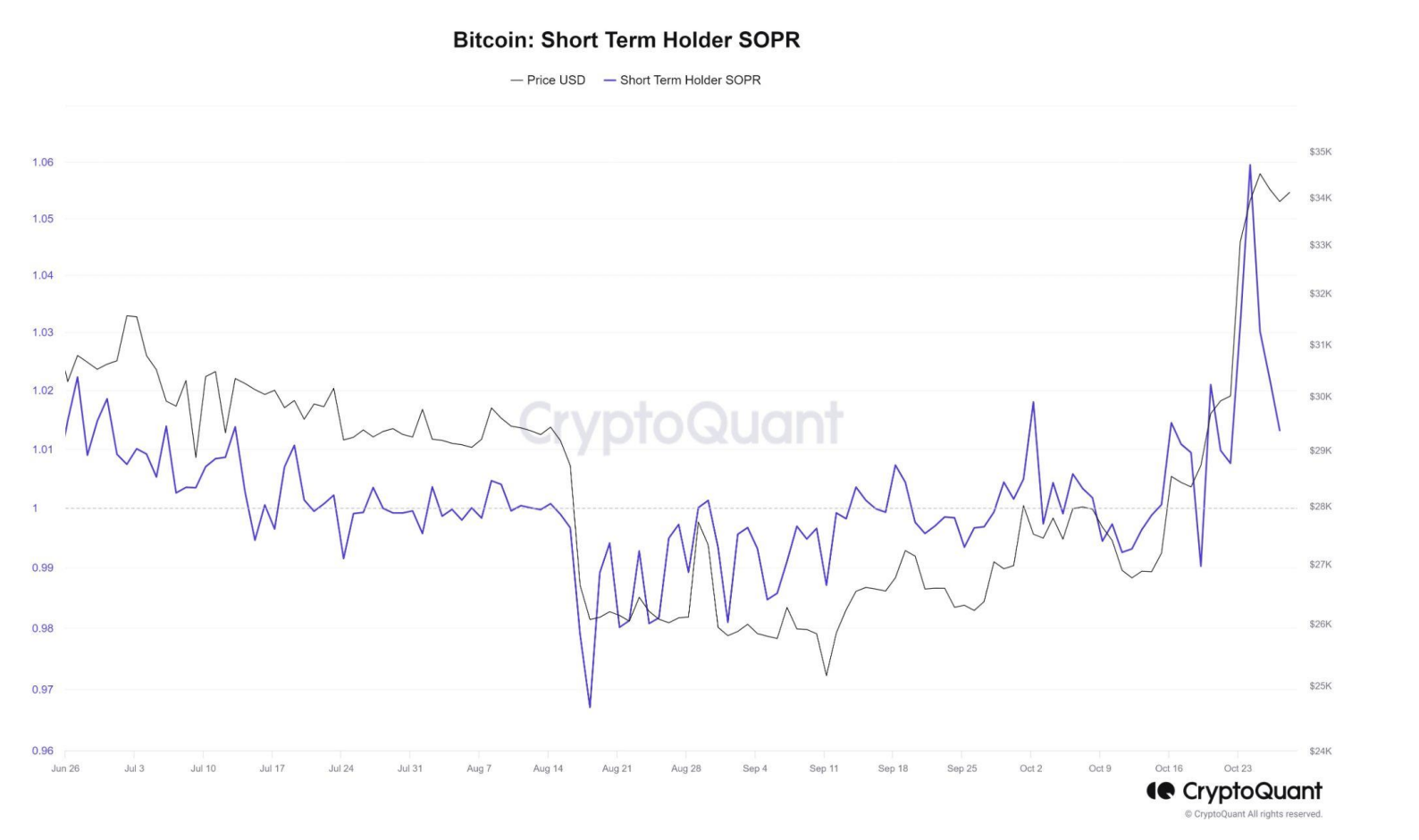 Detentori di Bitcoin a breve termine, Bitcoin October