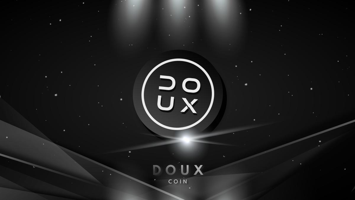 A black circle with white text and lightsDescription automatically generated