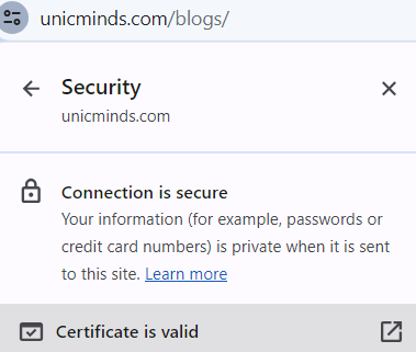 SSL Implementation