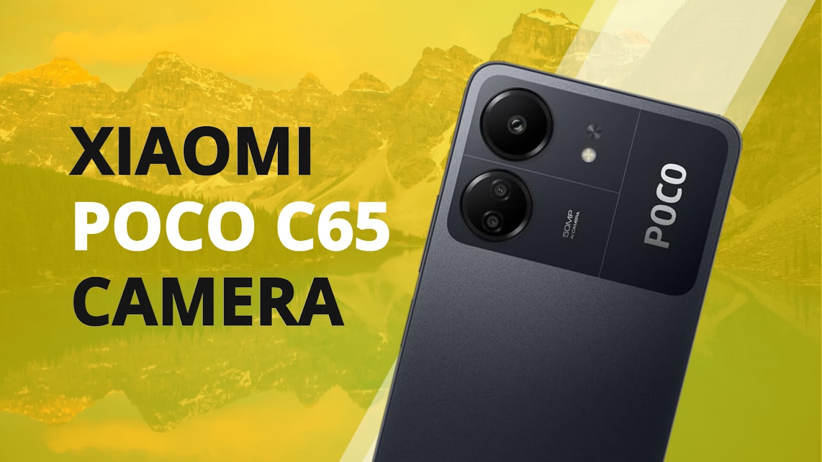 Xiaomi Poco C65 Camera