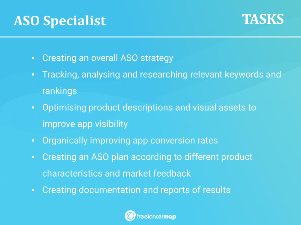 Responsibilities of an ASO Specialist
