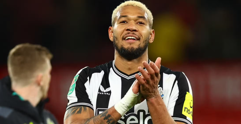 Thần tượng mới ở Newcastle Joelinton Cássio Apolinário de Lira