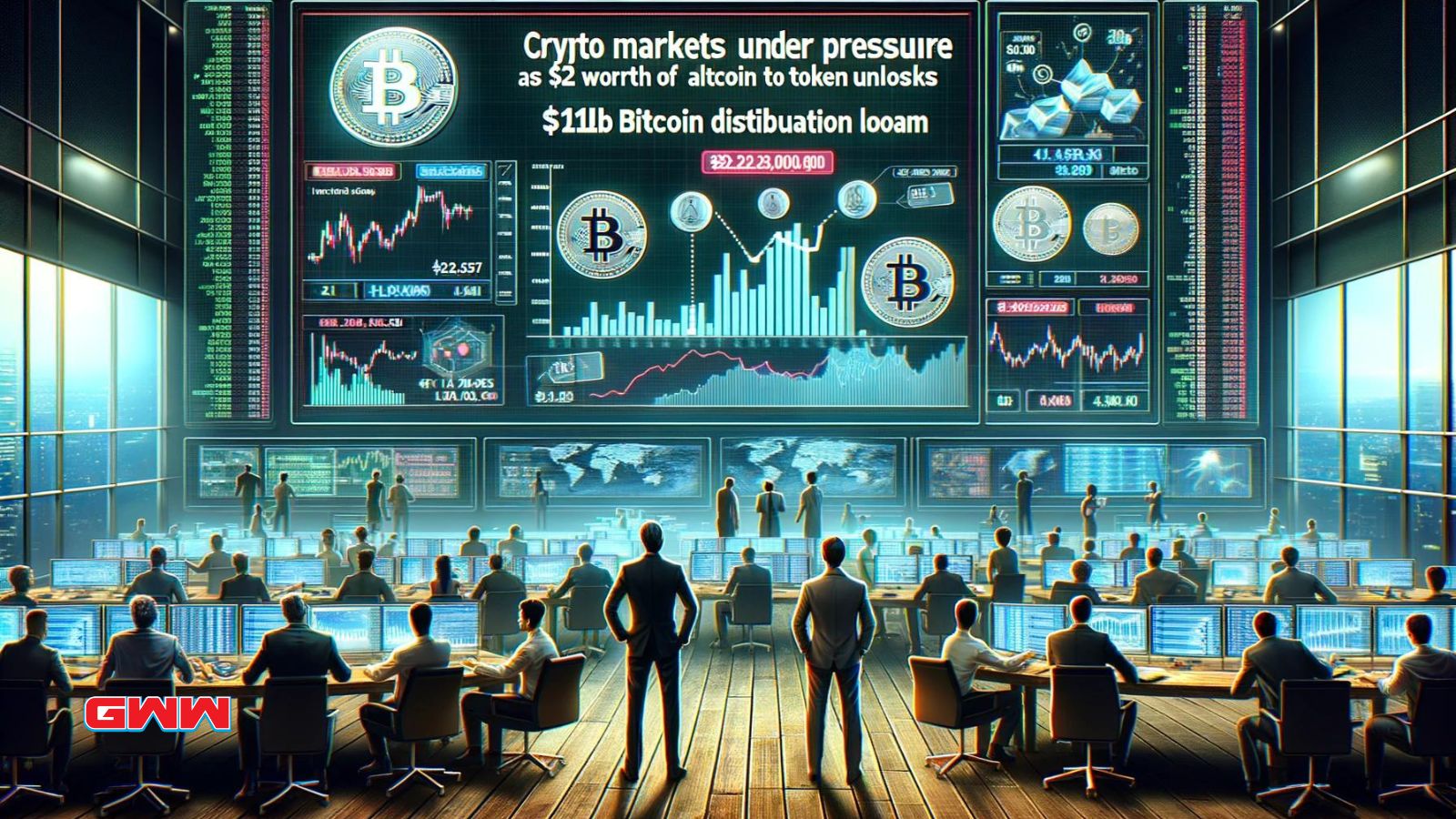 Traders monitor altcoin unlocks and Bitcoin distribution risks