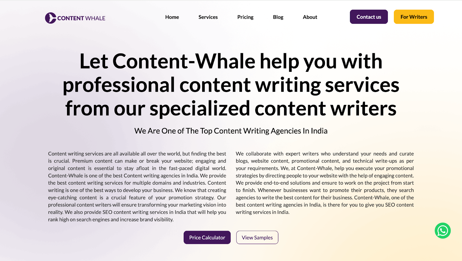 Content Whale