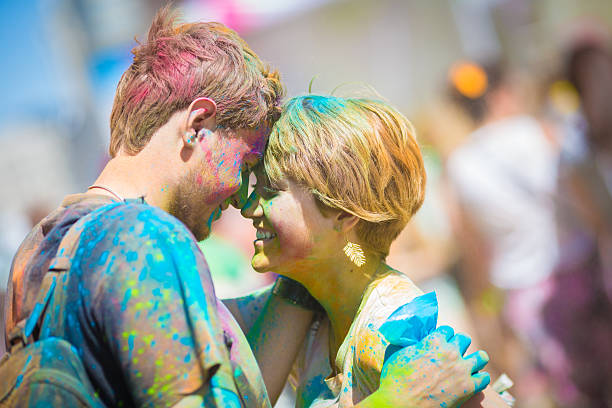 Take part in a color run or a theme race