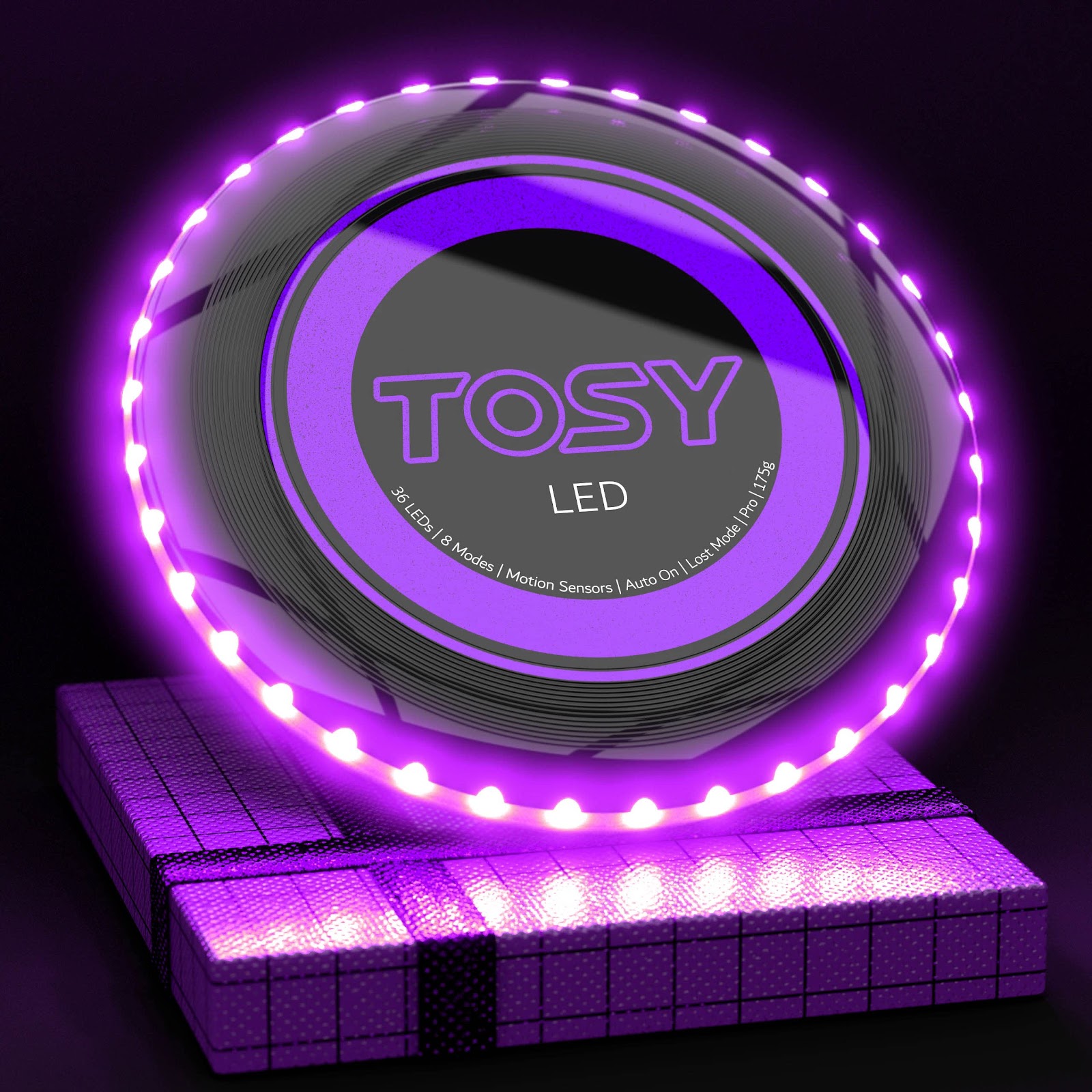 TOSY 36 LED Flying Disc