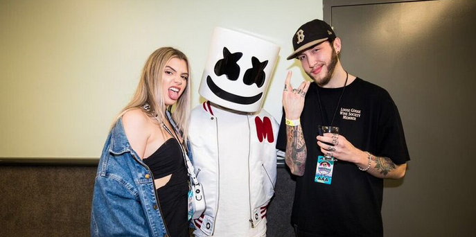 What does Marshmello do for a living?