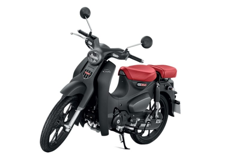 รถจักรยานยนต์ Honda supercub 125 2024 มีทั้งหมด 3 สี