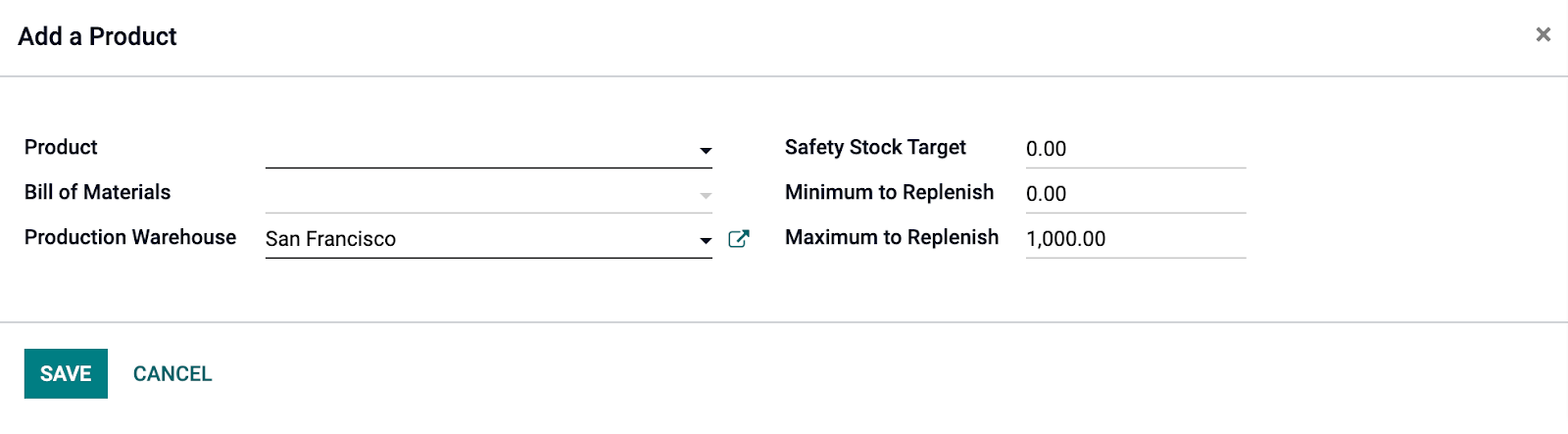 Inventory Odoo 17