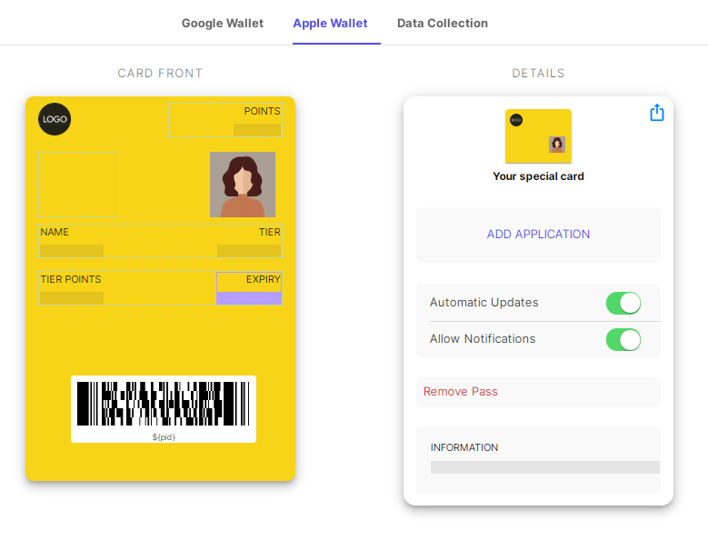 membership card templates