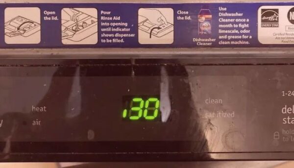 Frigidaire Dishwasher Error Code I30
