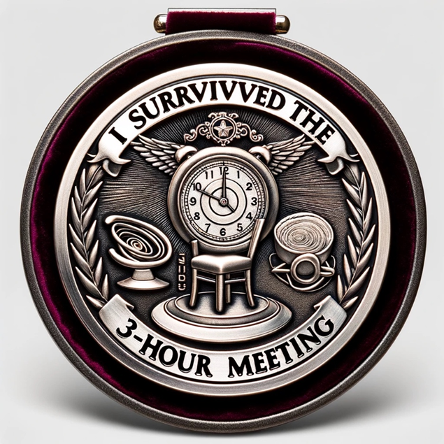 The Meeting Marathon Medal