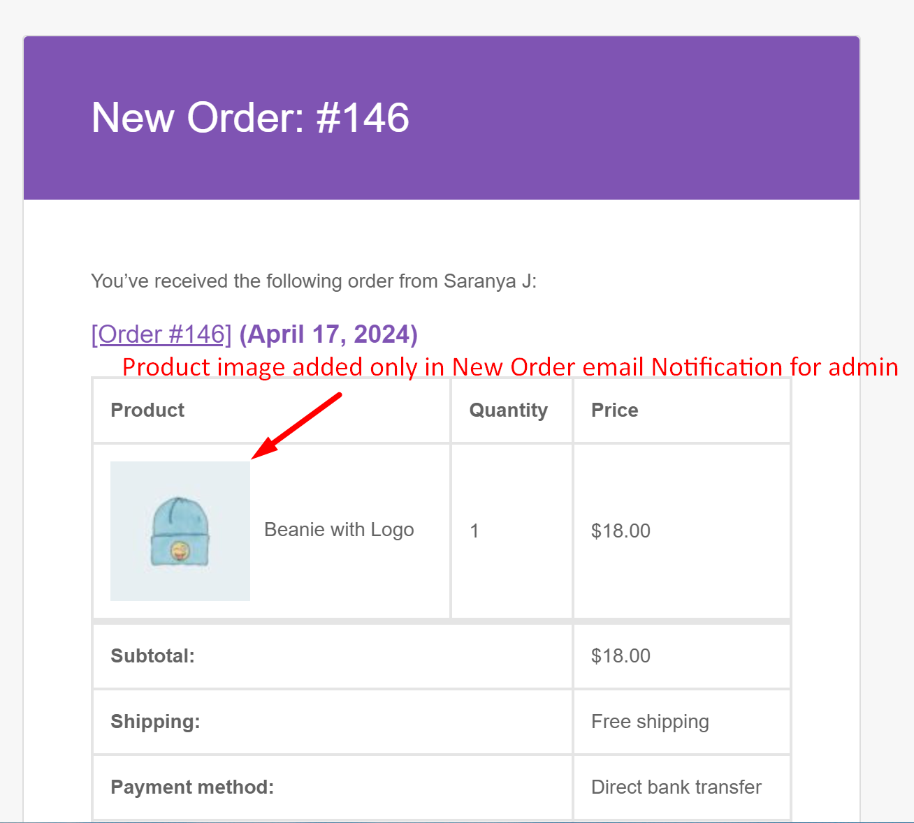 How to Display the Product Image in WooCommerce Email Notifications? - Tyche Softwares