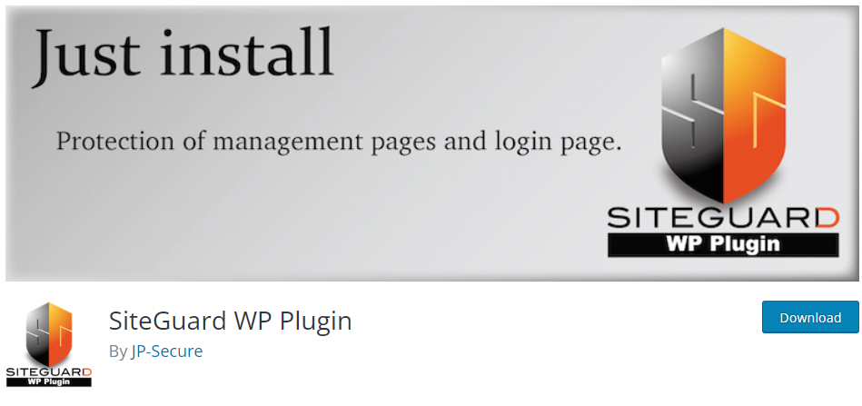  SiteGuard WP Plugin
