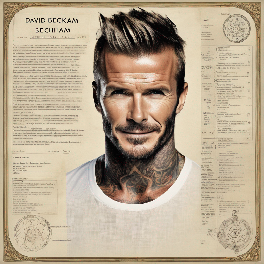 david beckham astrology