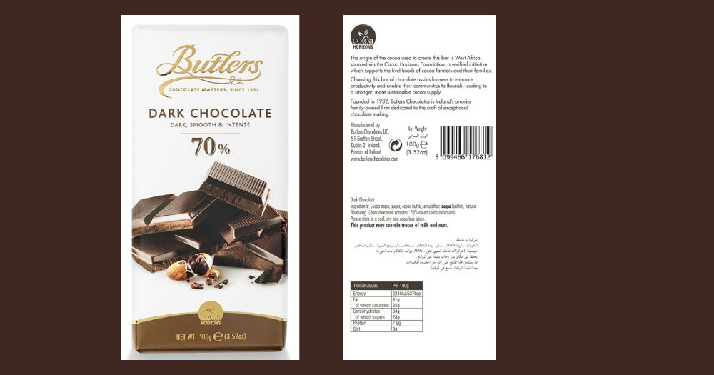 Butlers Dark Chocolate