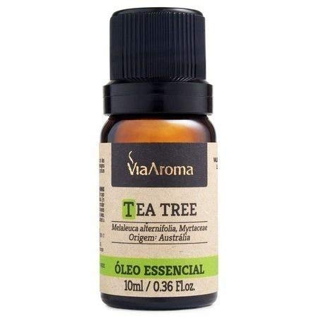 Óleo Essencial Tea Tree/melaleuca 10ml Natural Via Aroma