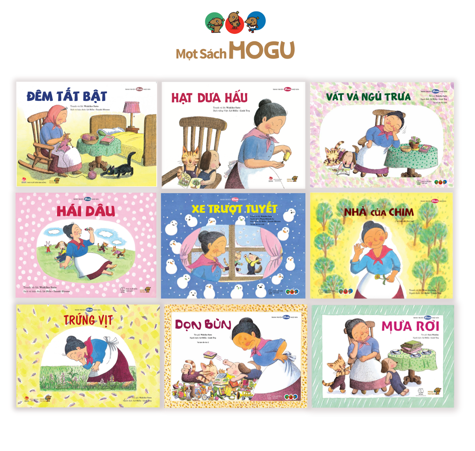 Truyện cho bé 4 tuổi nhí nhảnh: Bộ sách Bà Ba Ba