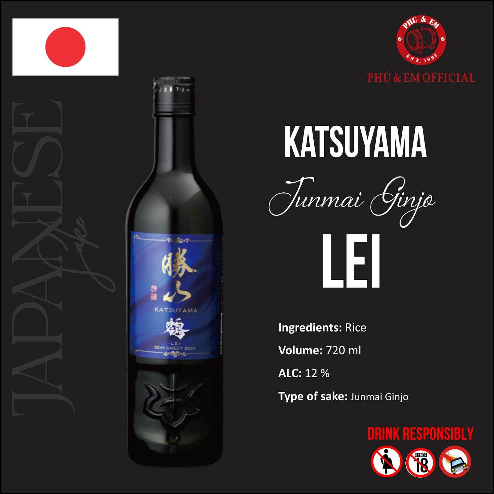 Sake là thức uống lý tưởng cho những người mới uống rượu Sake