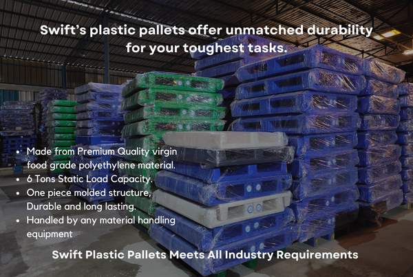 Swift's Pallets meets all the industry requirements.