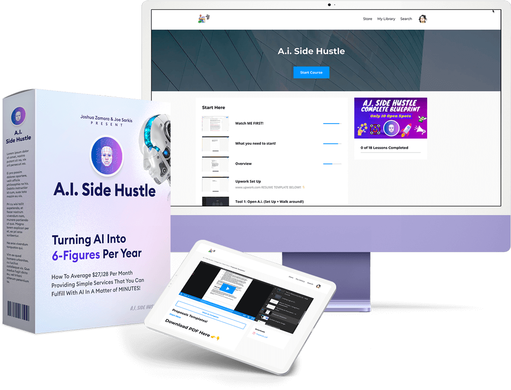 AI Side Hustle 2024: Earn $27,128 Per Month Providing Simple Services