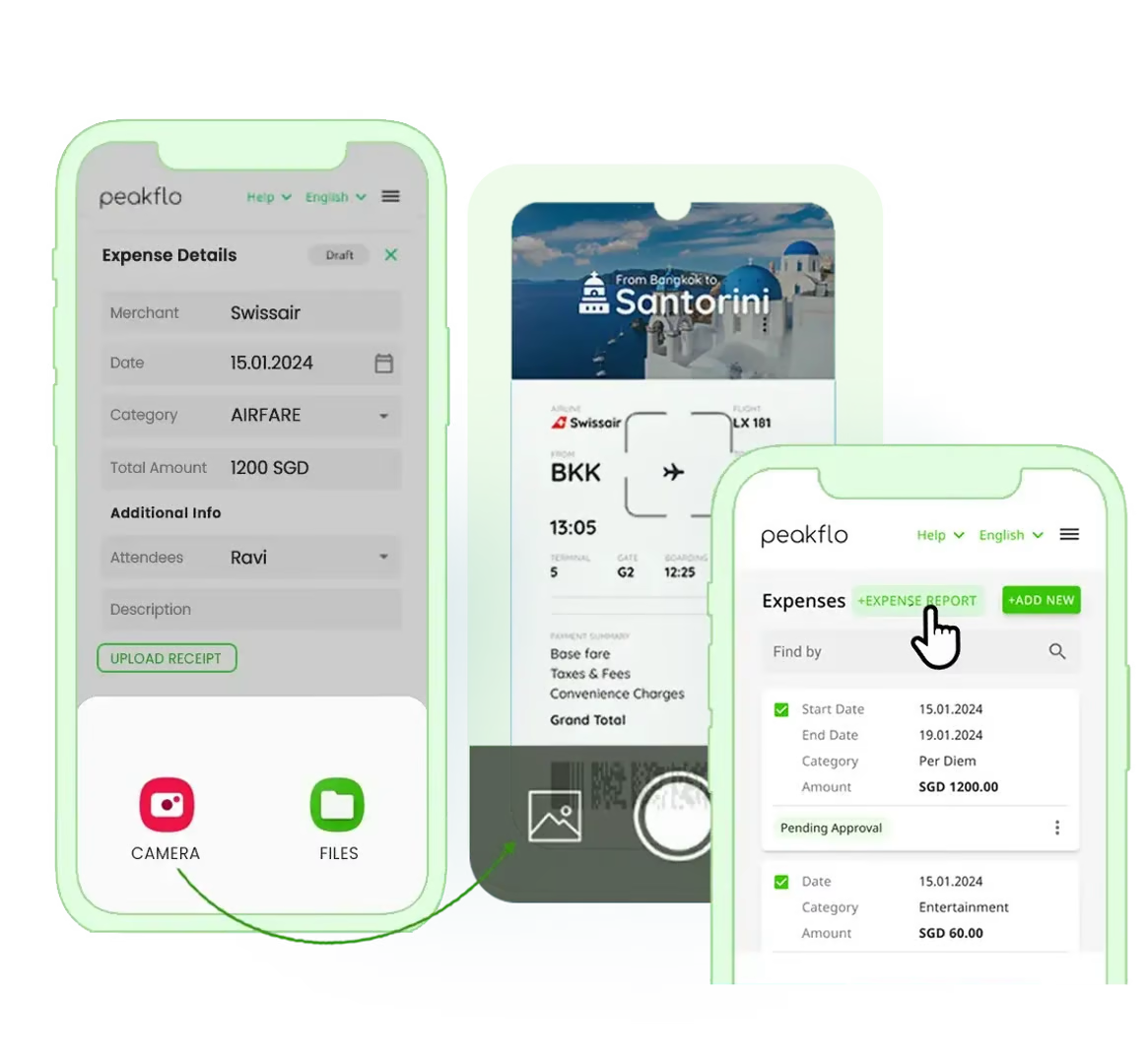 OCR-enabled Expense Receipt Capture and Record