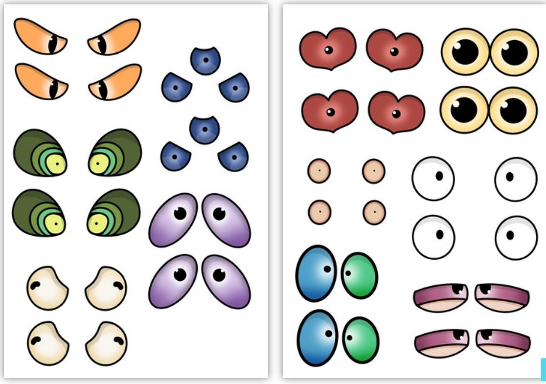 Printable Googly Eyes Templates