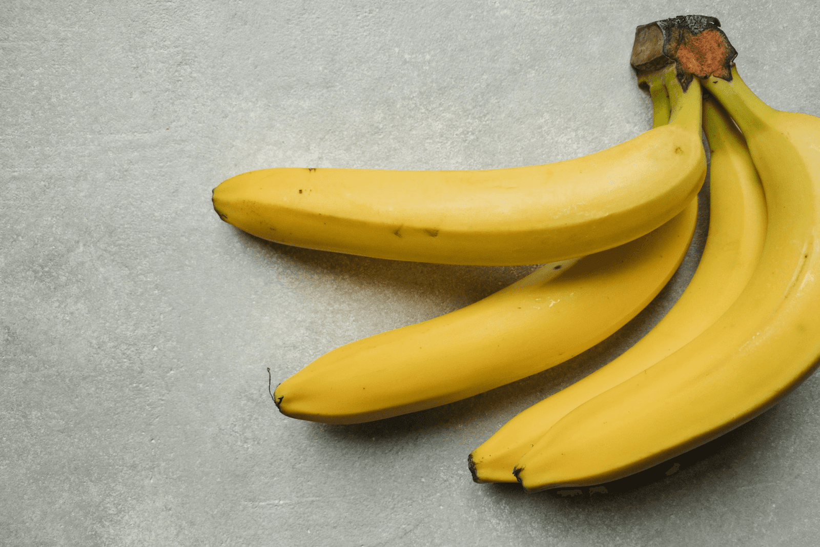 calories in a banana - four pieces of banana