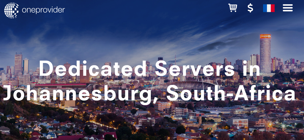 Dedicated Servers in Johannesburg