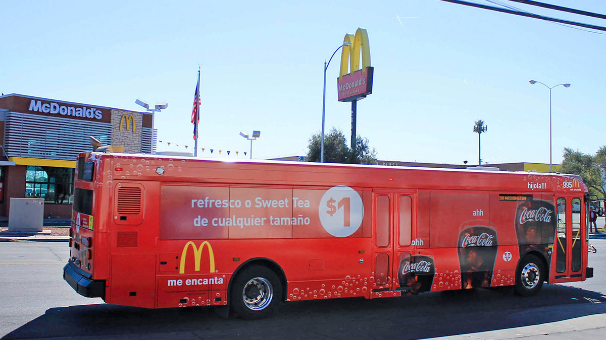 Transit advertising in Dubai