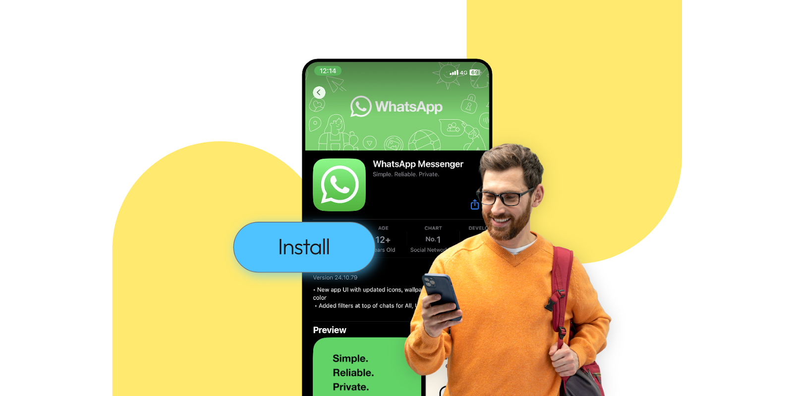 whatsapp messenger app download on phone