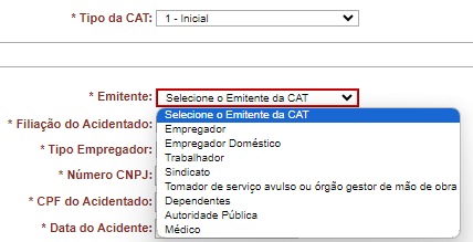 Emitente da CAT