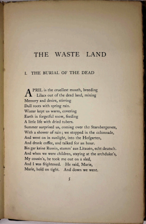The Waste Land: T.S. Eliot