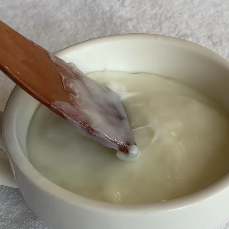 Bước 1: Nấu pudding sữa