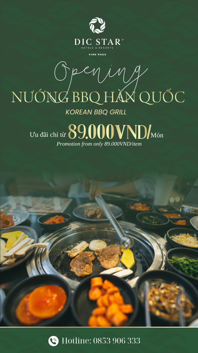 Nhà hàng Sunrise chính thức mở bán Nướng BBQ Hàn Quốc